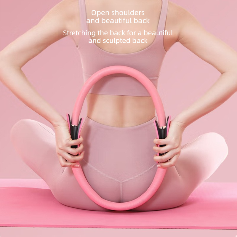 Green Pilates Ring Exercise Tool – High-Elasticity Yoga Ring for Core Strength, Postpartum Recovery, Glute Toning & Full-Body Workout (Unisex)