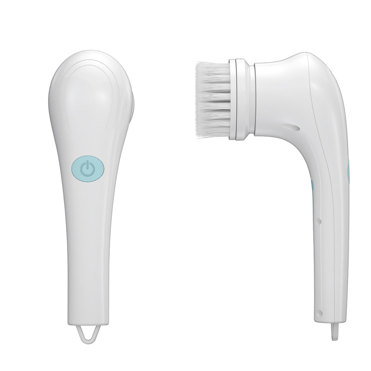 Electric Cleaning Brush with 5 Replaceable Heads – Waterproof, Rechargeable Kitchen Scrubber for Dishes, Surfaces &amp; Deep Cleaning