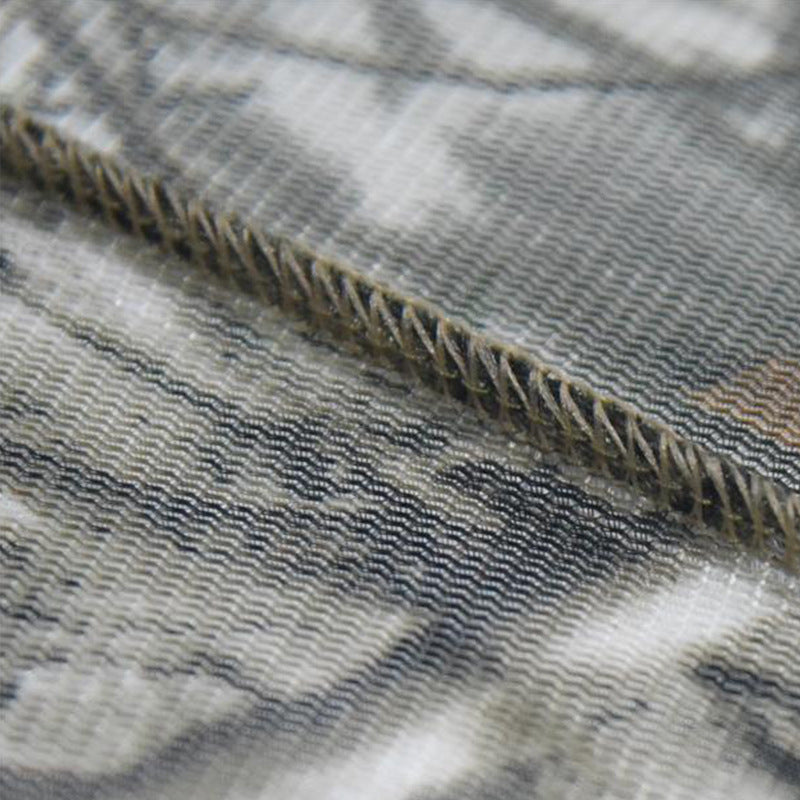 Jungle camouflage Camouflage Mosquito Repellent Suit Ultra-Fine Mesh Hooded Ghillie Suit for Outdoor Hunting Camping Fishing and Beekeeping(XL/XXL)