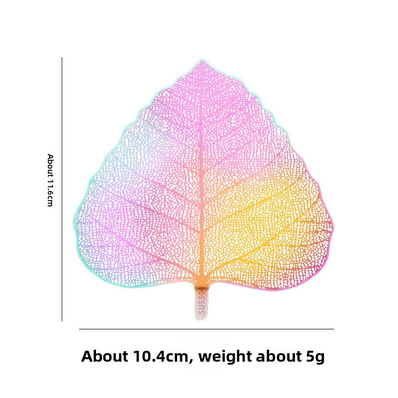 5-PCS Iridescent 304 Stainless Steel Bodhi Leaf Tea Strainer Creative Fine Mesh Tea Filter Infuser for Loose Leaf Tea Australian Home Tea Set Accessory