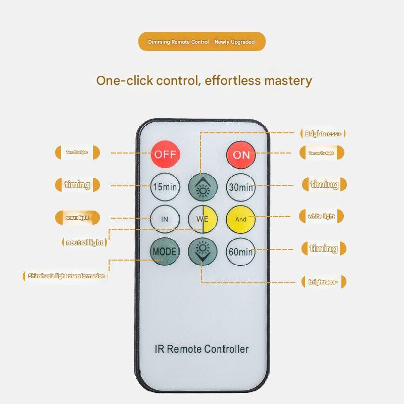 Grey Lucky Cat Rechargeable Desk Lamp with Sound and Aromatherapy Function Remote Control Eye Care Night Light for Local Home Bedroom and Modern Living Areas