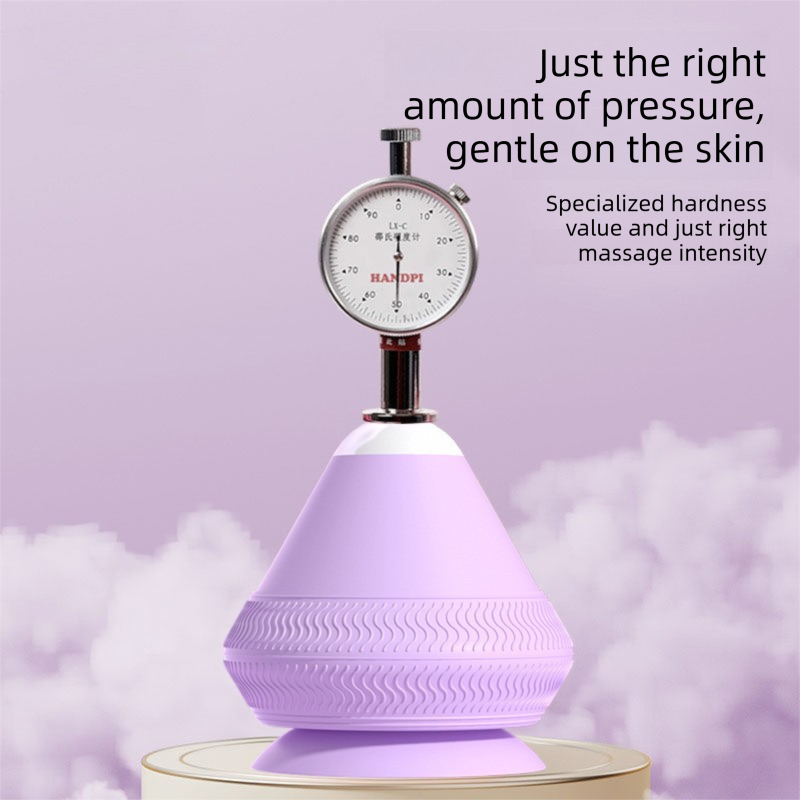 Purple Electric Suction Fascia Massage Ball with Heated Vibration Type-C Rechargeable Deep Muscle Relaxation Tool for Local Professionals and Modern Lifestyles