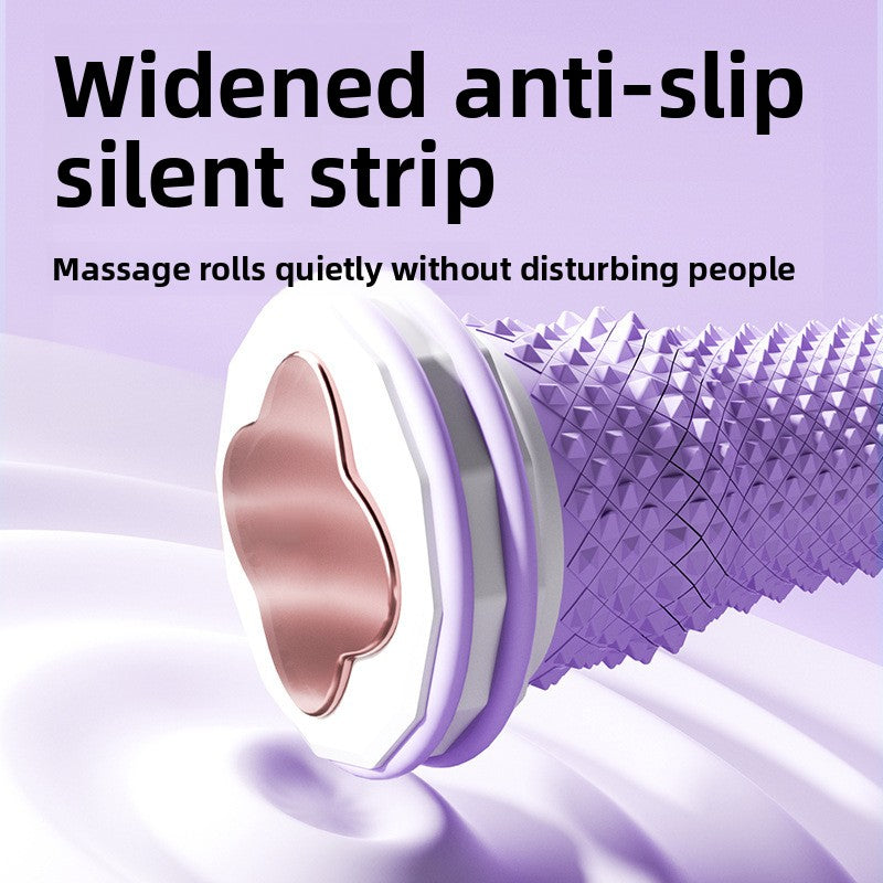 Grey Foot Massage Roller for Arch Support and Plantar Fasciitis Relief Durable Fascia Massage Tool with 500 Pressure Points for Local Home Office Wellness