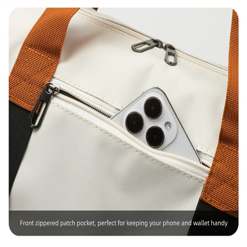 Red Large Capacity Travel Duffel Bag for Women with Yoga Mat Holder and Shoe Compartment Water Resistant Weekend Bag Ideal for Local Gym and Travel Use