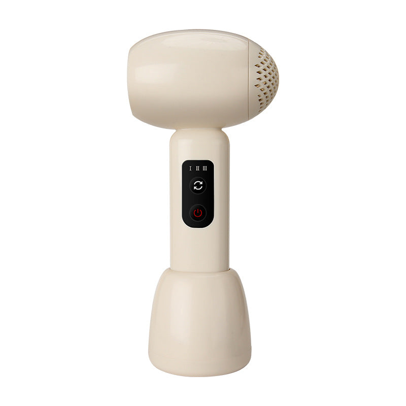 White Wireless Baby Hair Dryer with Constant Temperature and Negative Ion Technology for Gentle Hair and Skin Care, Ideal for Infants and Toddlers