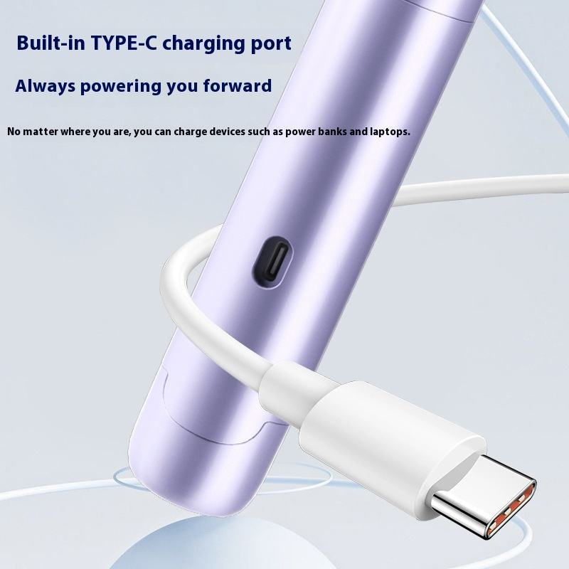 Purple Electric Hair Remover for Women Dual-Head Design Wireless Rechargeable Trimmer for Bikini and Full Body Painless Grooming for Local Professionals