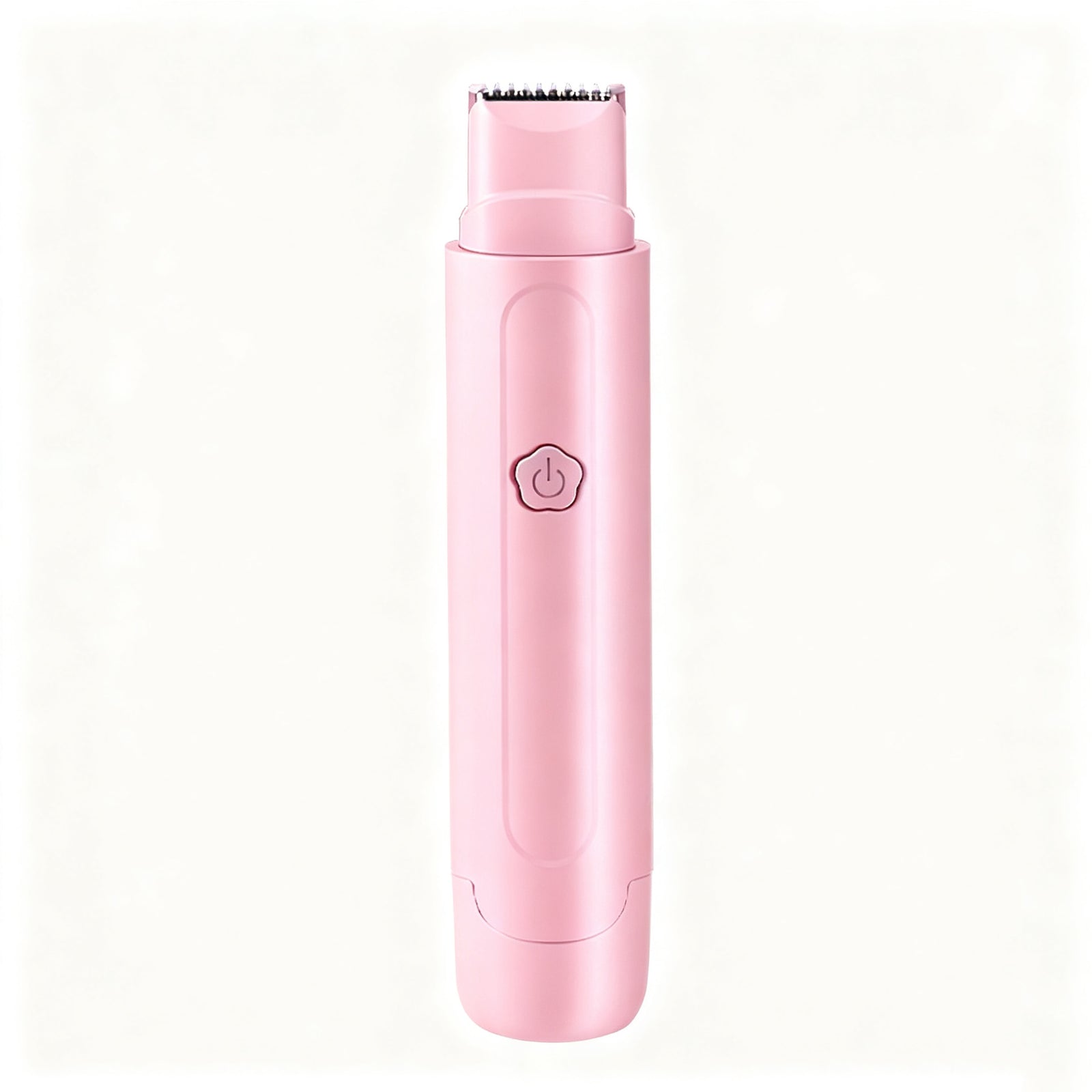 Pink Electric Hair Remover for Women Dual-Head Design Wireless Rechargeable Trimmer for Bikini and Full Body Painless Grooming for Local Professionals