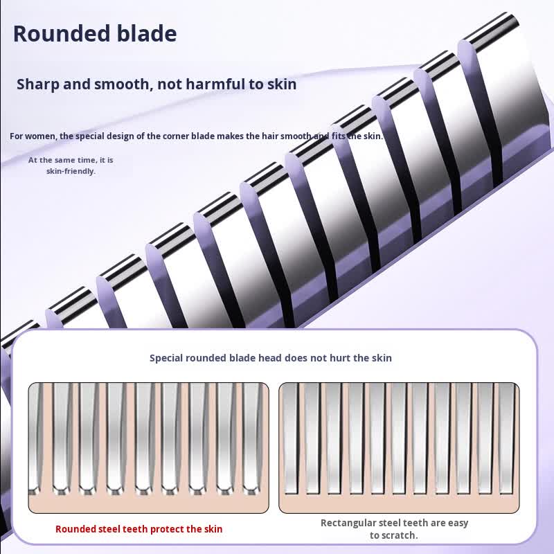 Pink Electric Hair Remover for Women Dual-Head Design Wireless Rechargeable Trimmer for Bikini and Full Body Painless Grooming for Local Professionals