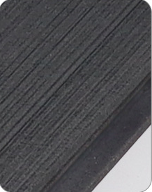 EVA Faux Teak Boat Flooring Border Trim Self Adhesive Marine Decking Strip Non Slip Foam Sheet for Yacht Caravan RV (Dark Grey &amp; Black, 240cm x 5.7cm)