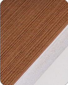 EVA Faux Teak Boat Flooring Border Trim Self Adhesive Marine Decking Strip Non Slip Foam Sheet for Yacht Caravan RV (Light Brown &amp; White, 240cm x 5.7cm)