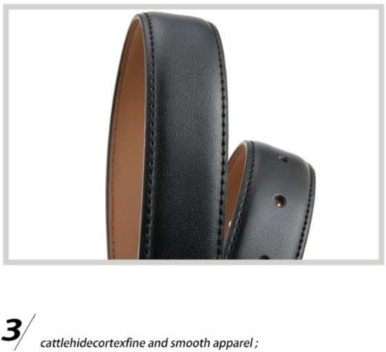 Womens Genuine Leather Belt Retro Gold Buckle Waist Belt for Jeans Dress Coat Fashion Split Cowhide Strap Black 105cm