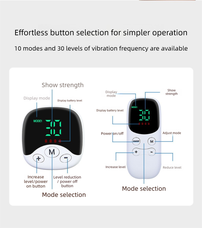 Electric Hip Trainer EMS Muscle Stimulator Buttock Lifting Belt with Remote Control 10 Modes 30 Intensity Levels Rechargeable Home Gym Workout