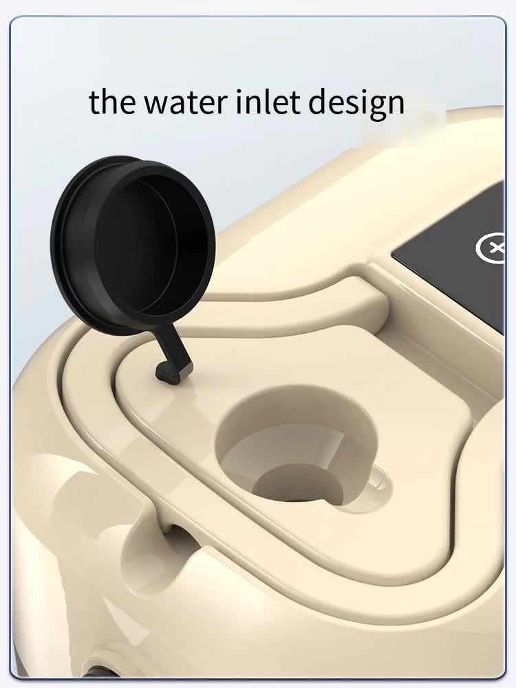 Black 1500W High Pressure Steam Cleaner with Digital Display (3.5 BAR) - 1.2L Heavy Duty Steamer for Kitchen Grease, Grout, Car Detailing & Upholstery (AU Plug)