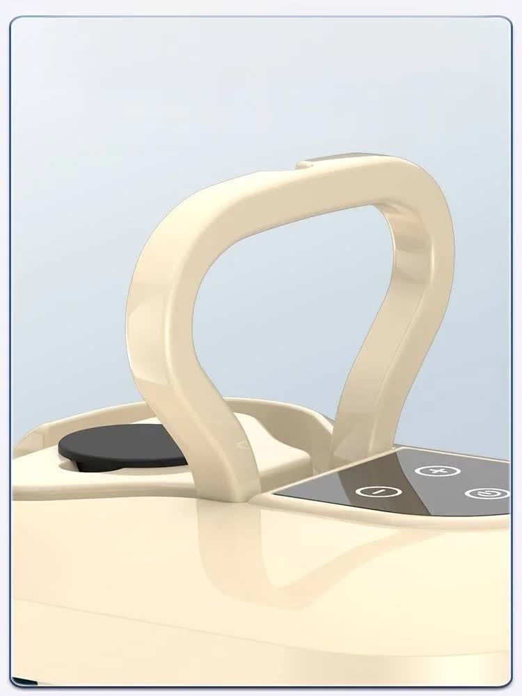 Black 1500W High Pressure Steam Cleaner with Digital Display (3.5 BAR) - 1.2L Heavy Duty Steamer for Kitchen Grease, Grout, Car Detailing & Upholstery (AU Plug)