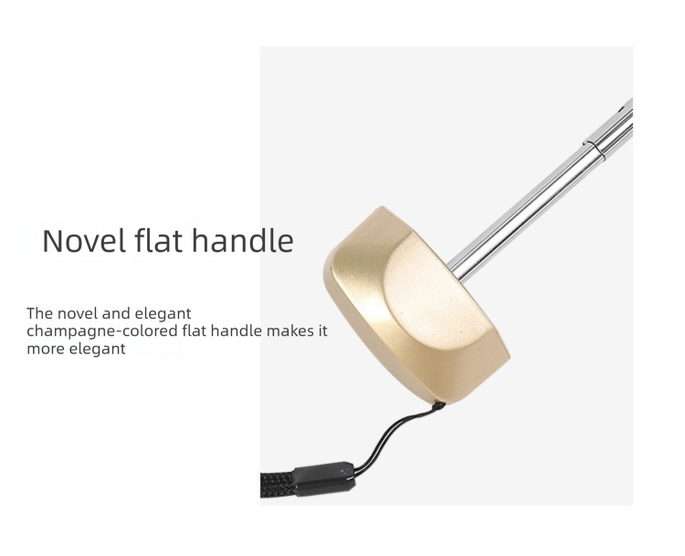 Compact Mini Pocket Umbrella UPF50+ Sun Protection Lightweight Travel Parasol - Windproof 5-Fold Rain Shade with Flat Gold Handle (Forest Green)