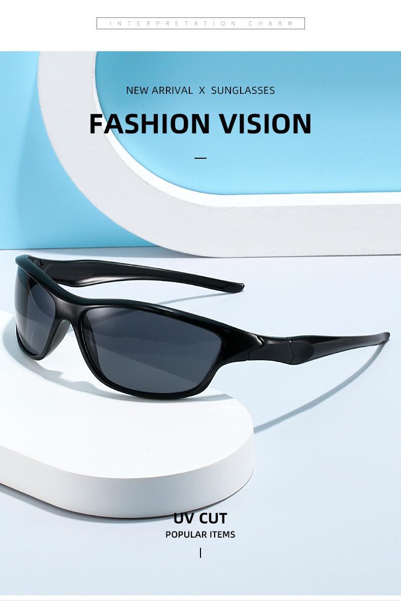 3-Pack Retro Oval Sports Sunglasses - Lightweight UV400 Protection Trendy Sun Glasses for Cycling, Hiking & Streetwear