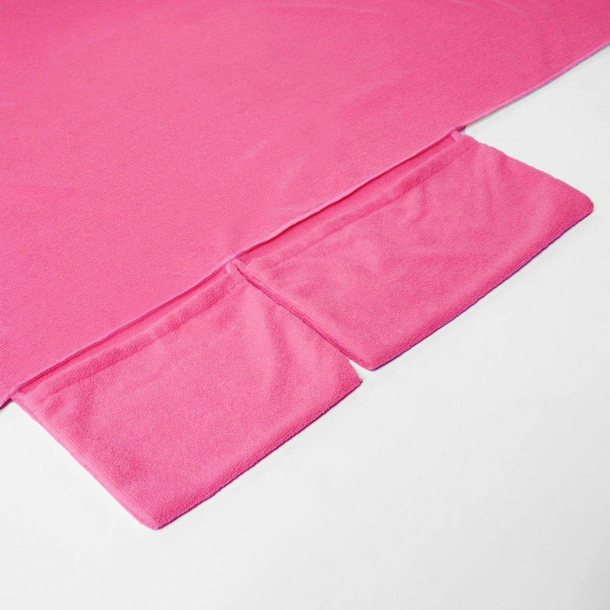 2-in-1 Blue Microfiber Sun Lounger Towel & Portable Tote Bag - Sand-Free & Quick Dry Beach Chair Cover with Side Pockets (75x211cm)