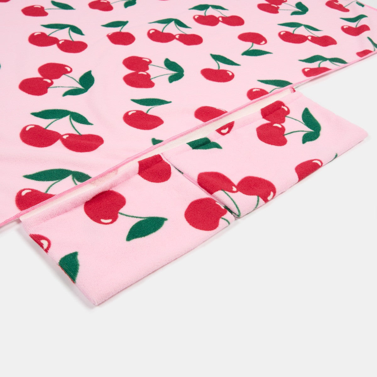 2-in-1 Microfiber Sun Lounger Towel & Portable Tote Bag - Sand-Free & Quick Dry Beach Chair Cover with Side Pockets (ST004 / 75x211cm)