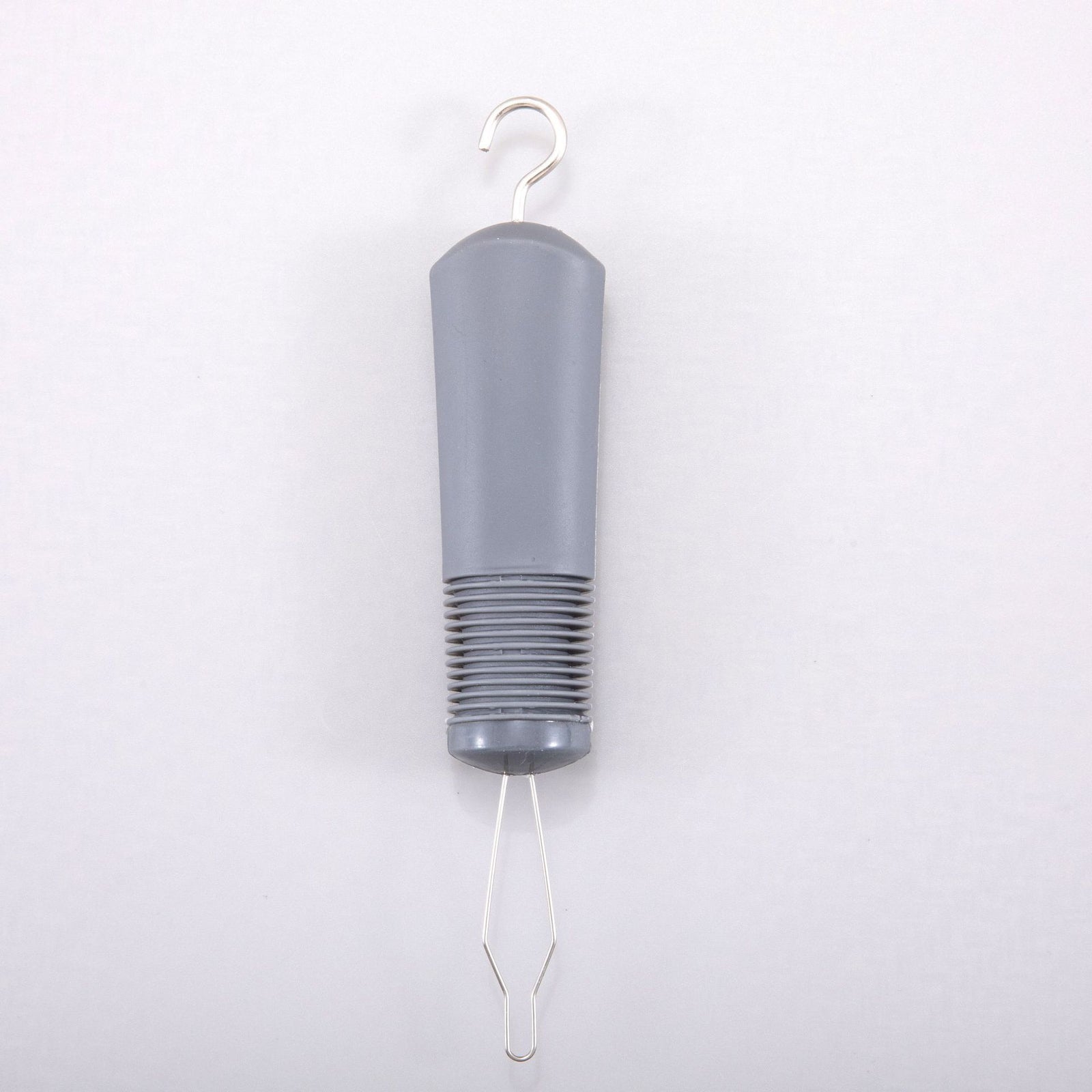 Grey Dressing Aid Tool – Button & Zipper Assistant for Elderly and People with Limited Mobility