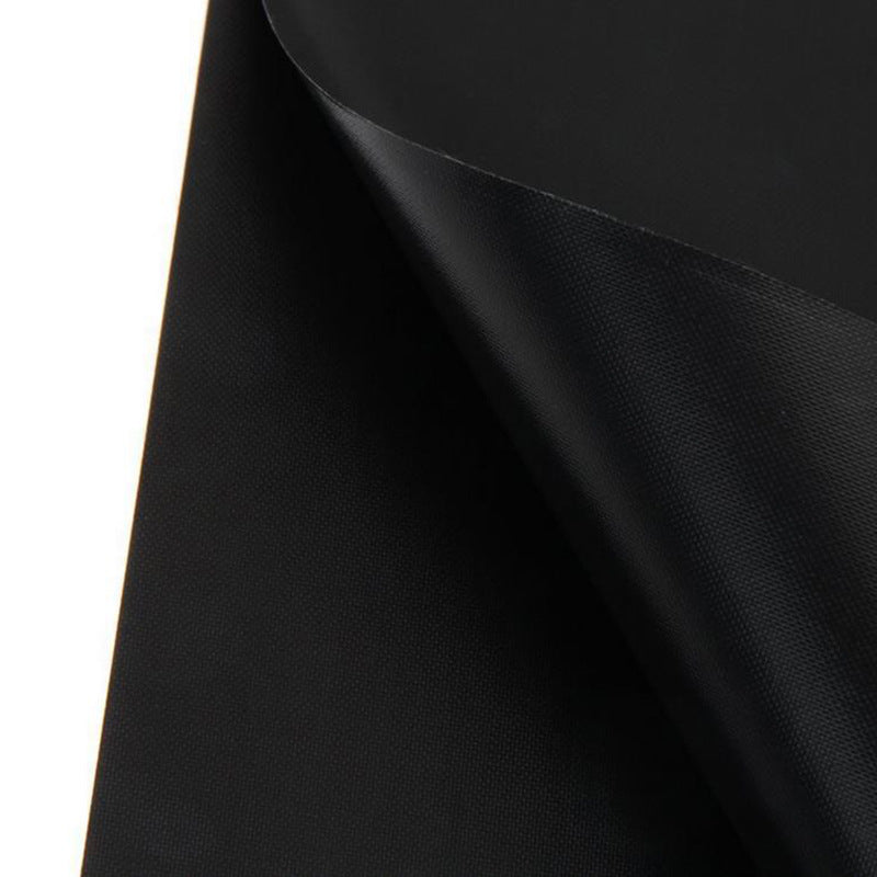6 Pcs Black Heat-Resistant Gas Stove Mat – Non-Stick Teflon Coated Fiberglass Protector for Cooktops (270mm × 270mm)