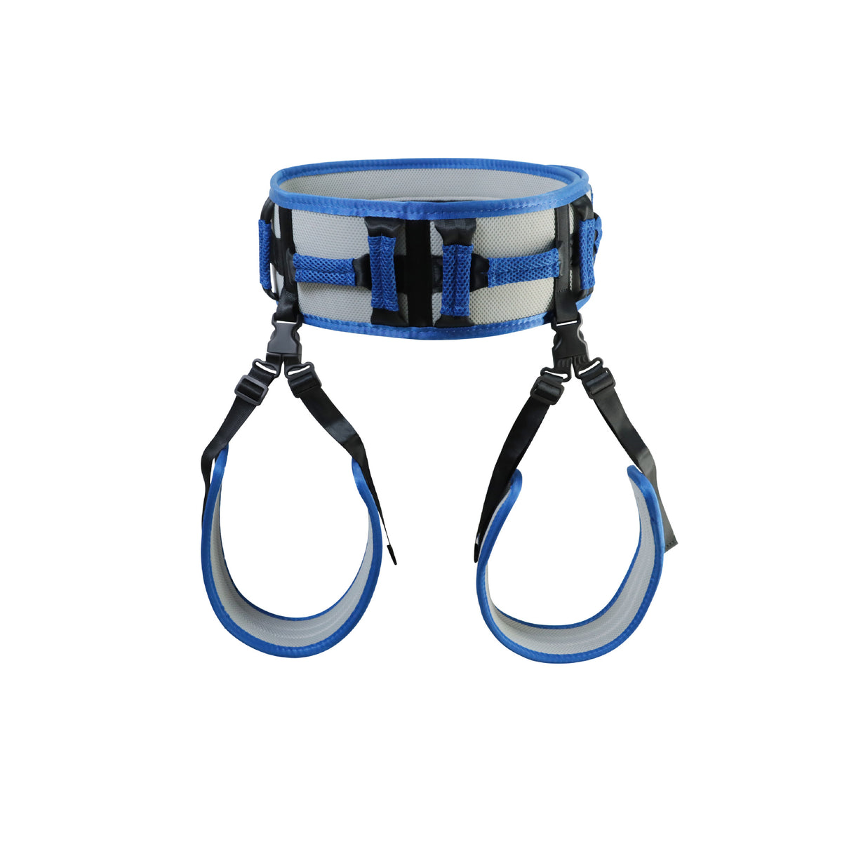 Size L Blue Rehabilitation Support Waist Belt – Gait Assistance & Transfer Aid for Elderly, Post-Stroke, and Mobility-Impaired Users