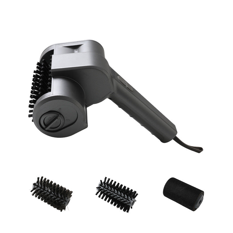3-in-1 Sliver Cordless Electric Grill Cleaner Built-in LED &amp; USB Charging - Waterproof High Power BBQ Cleaning Brush with 2-Speed Setting