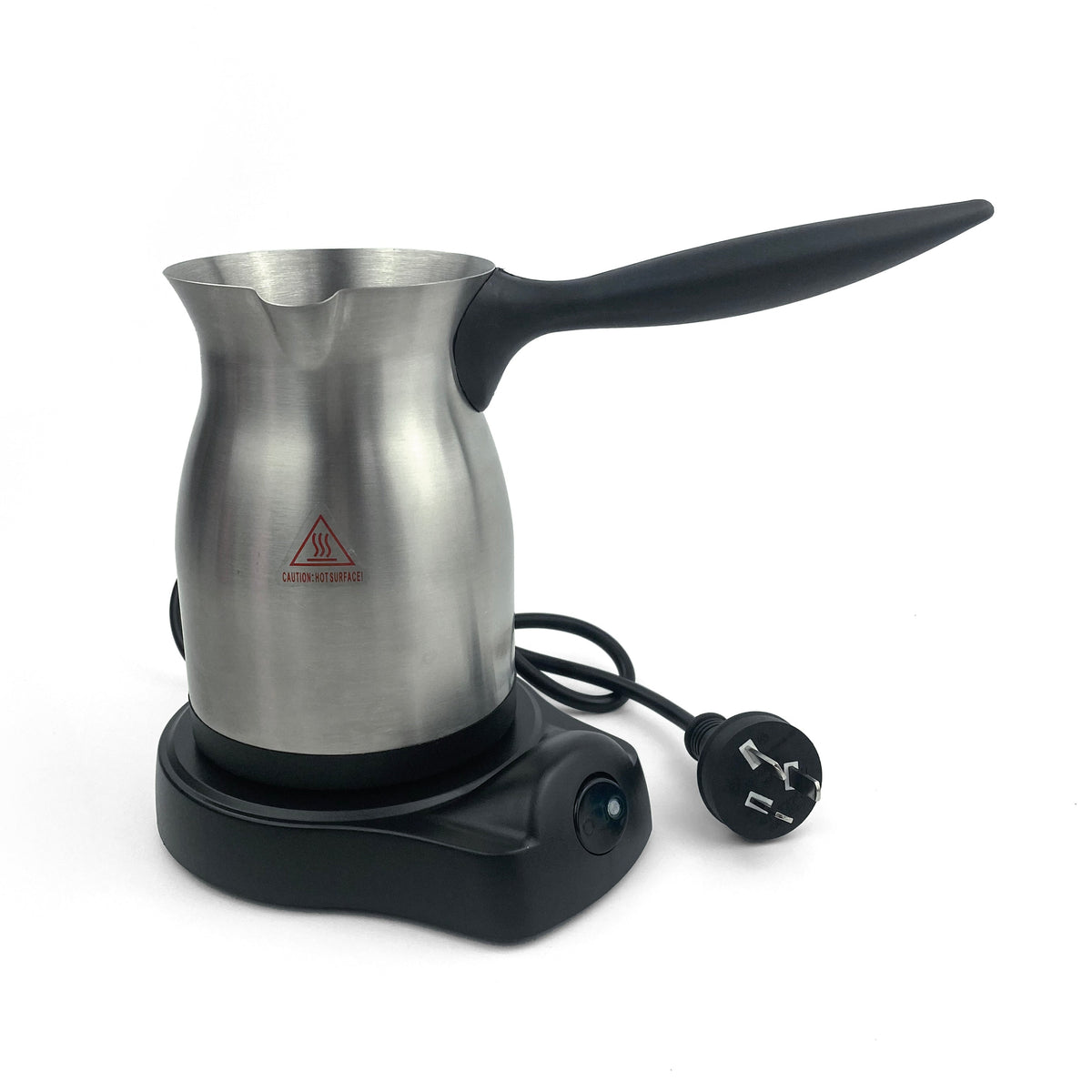 Stainless Electric Turkish Greek Arabic Coffee Maker Pot Automatic Sensor Anti Overflow