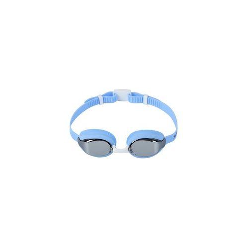 Junior mirrored lens swimming goggles silver