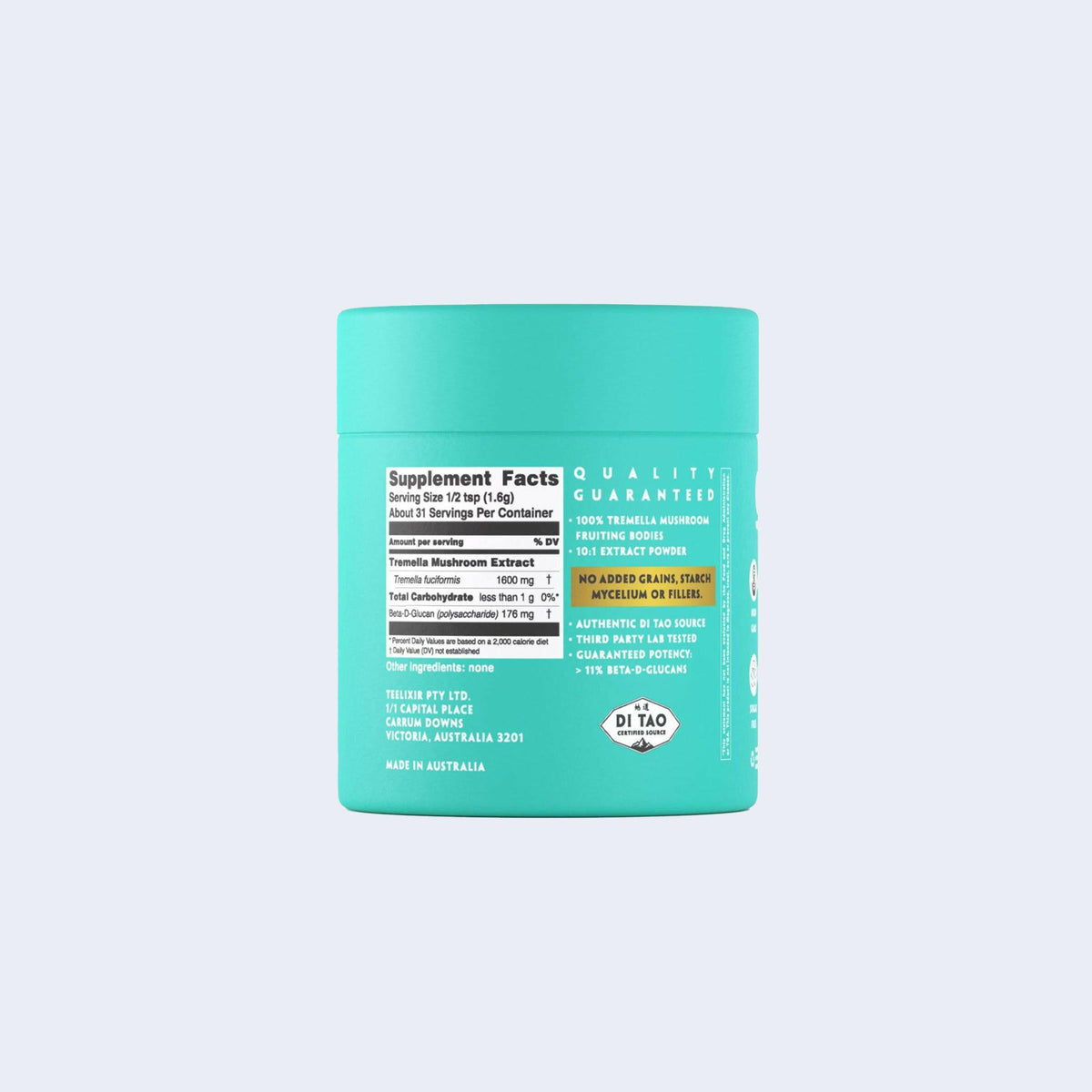 Teelixir Organic Tremella Mushroom 250g