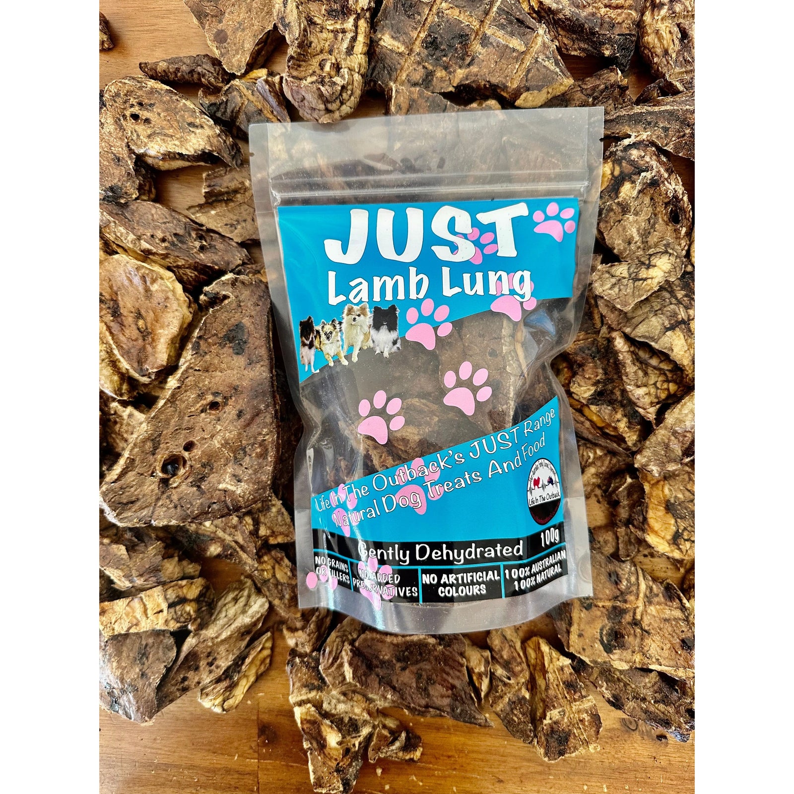 Just Lamb Lung - 50g