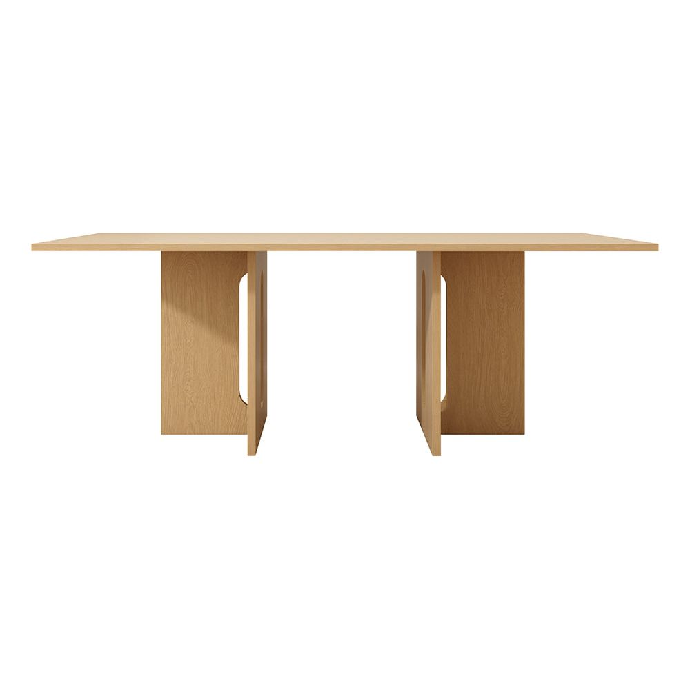 Oak Melamine Dining Table 8 Seater