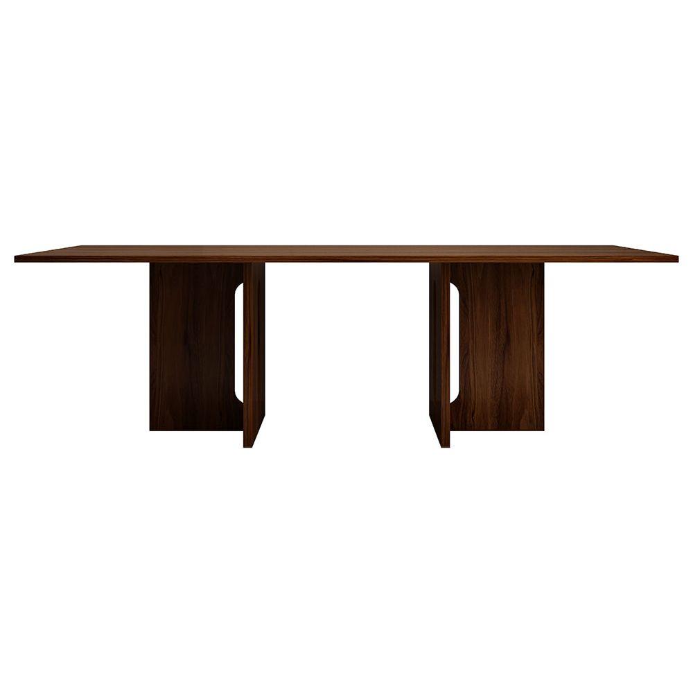 Oak Melamine Dining Table 8 Seater