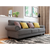 The Cloud Nine 3-Seater Sofa Slate Grey