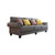 The Cloud Nine 3-Seater Sofa Slate Grey