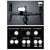 300 Lumen USB Rechargeable Multifunctional Bike Rider Light