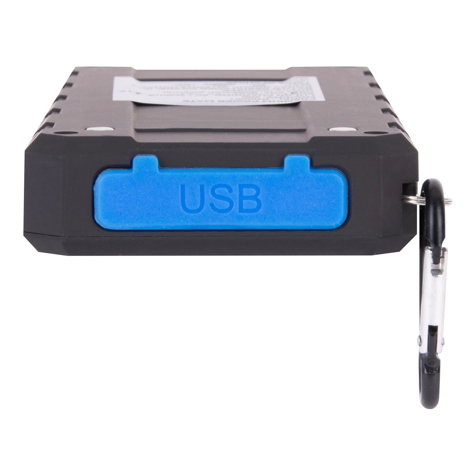 Brillar 8000mAh Solar USB Power Bank 200 Lumens LED Torch