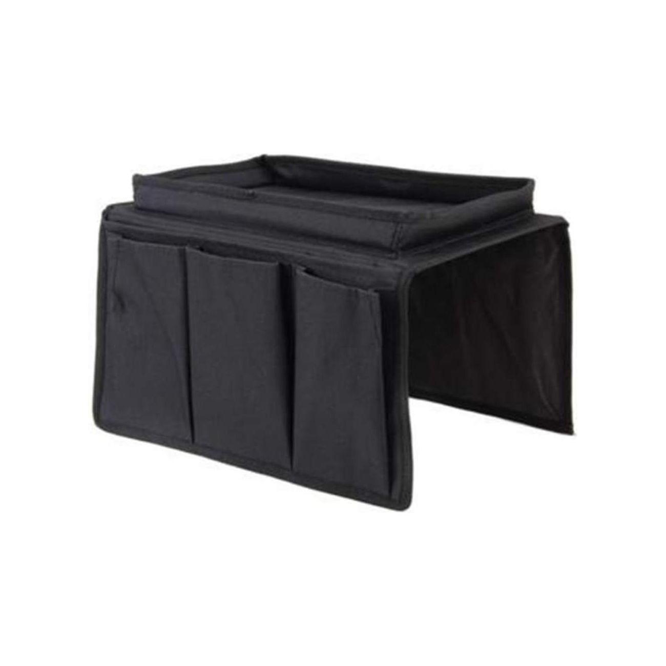 Sofa Armrest Fabric Organiser Side Pouch Storage Bag Damp Proof Double Sided