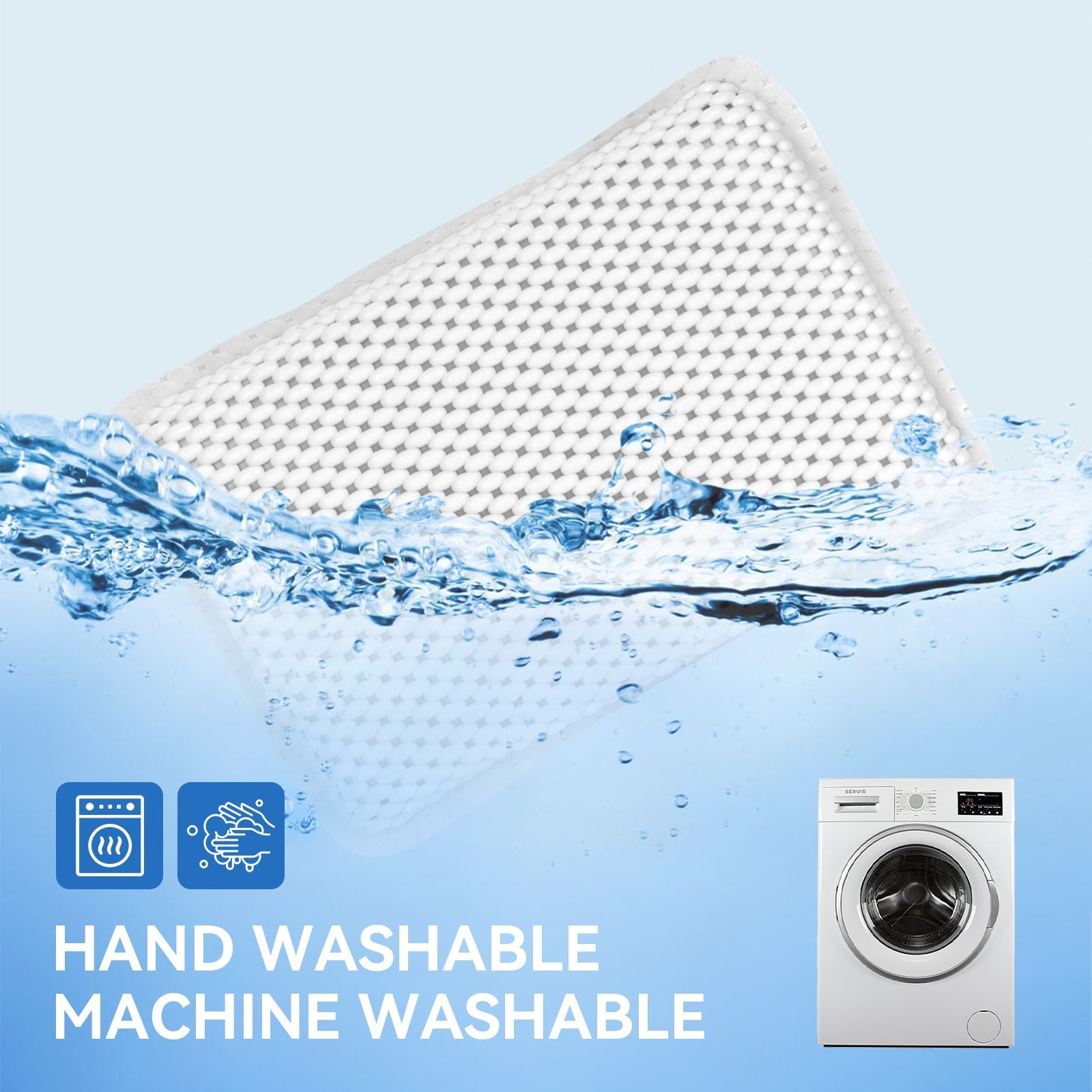 Suction Cup Bath Pilllow