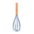 2pcs Beechwood & silicone whisk navy