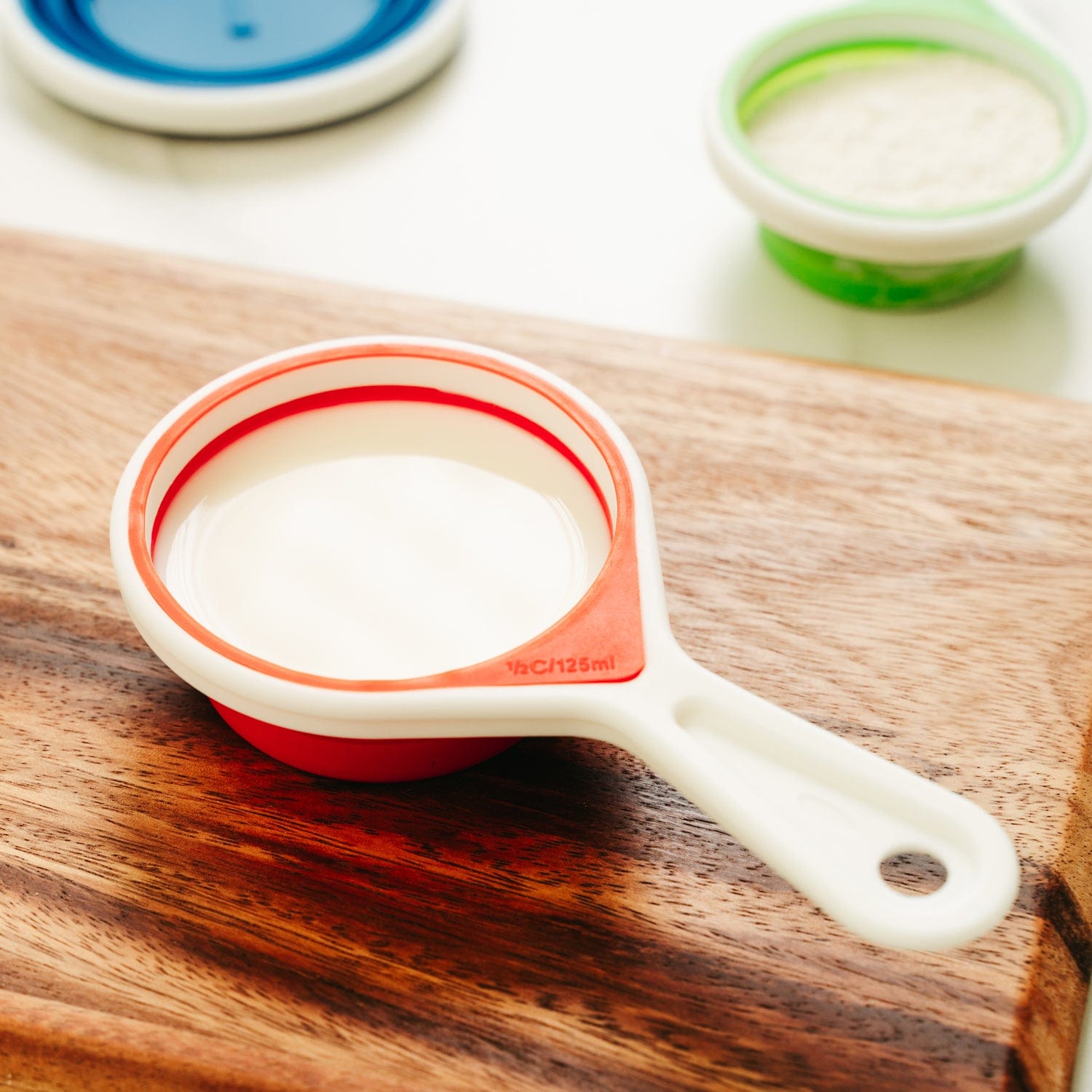 Collapsible Silicone Measuring Cup Set