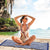 Rectangular Quick Dry Beach Towel with Tassel