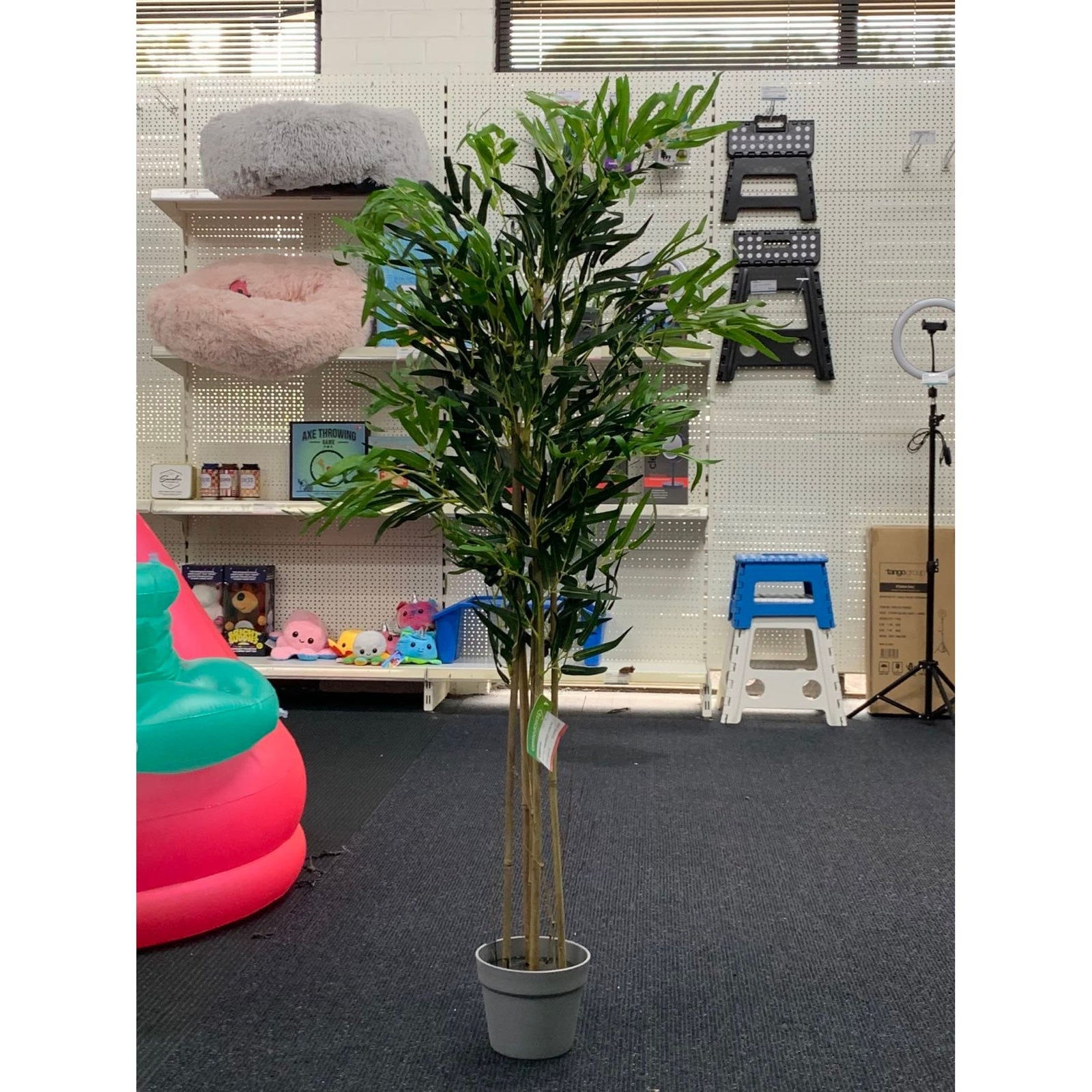 120cm Faux Artificial Home Decor Potted Bamboo Plant