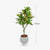 125cm Faux Artificial Home Decor Potted Codiaeum Plant