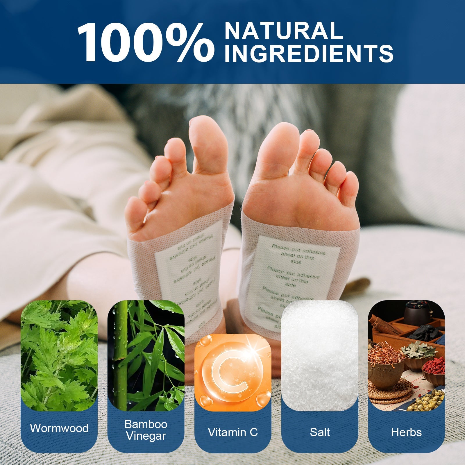 42 Pcs The Cleansing Detox Foot Pads Patches
