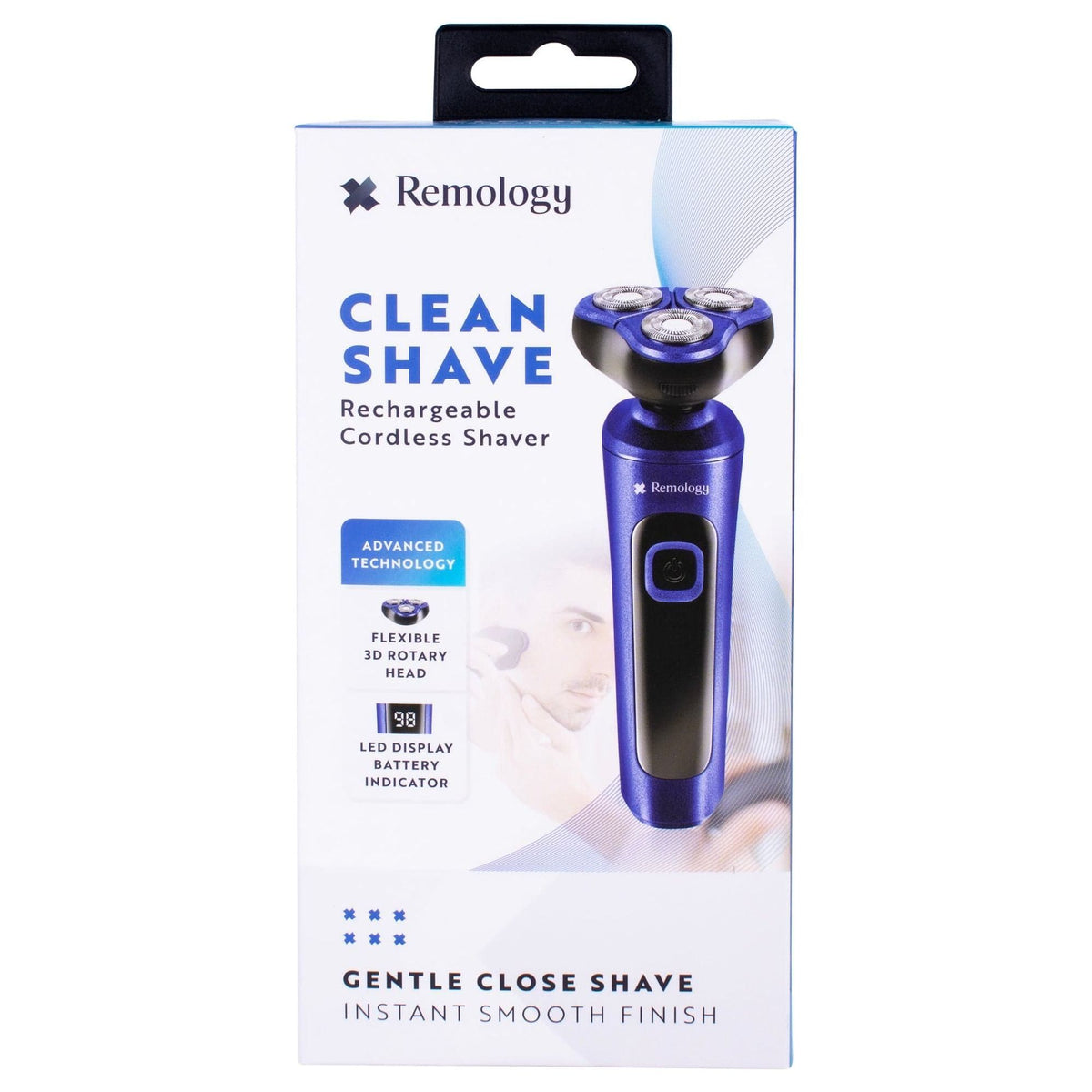 Remology Clean Shave Rechargeable Cordless Shaver