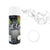 3PK 250g Spray Paint Can For Interior and Exterior 26 colours Fast Dry - Matt White