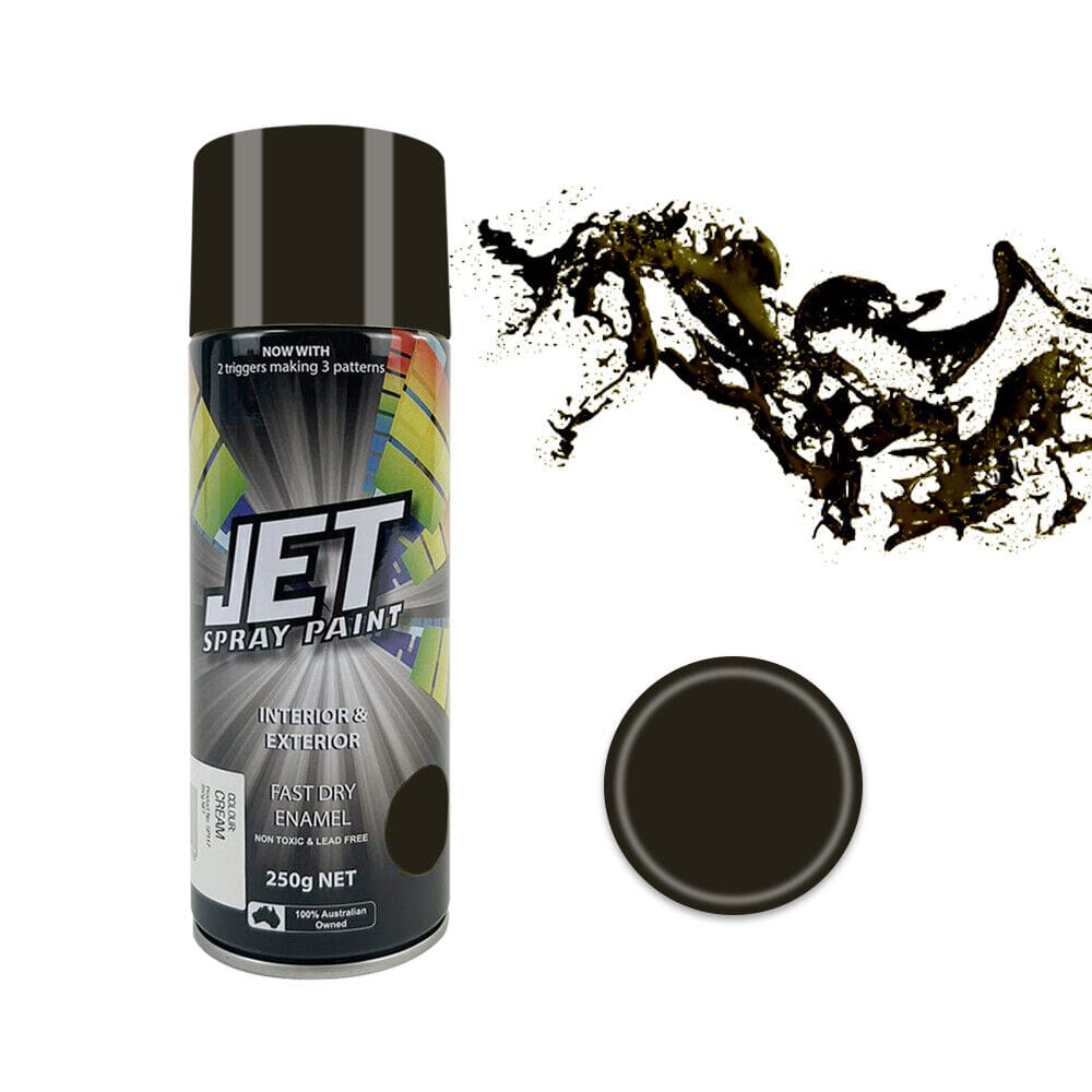 3PK 250g Spray Paint Can For Interior and Exterior 26 colours Fast Dry - Matt White