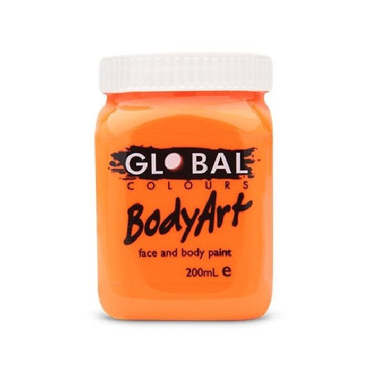 Global Colours BodyArt  Face and body paint in Jar 200ml Performance quality - Deep Green