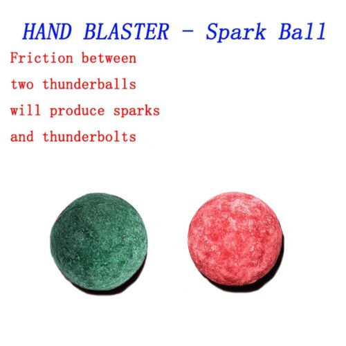 4 packs of HAND BLASTER-Spark Ball Popping Blaster Ball Board Cannon Pop-on-Bump.