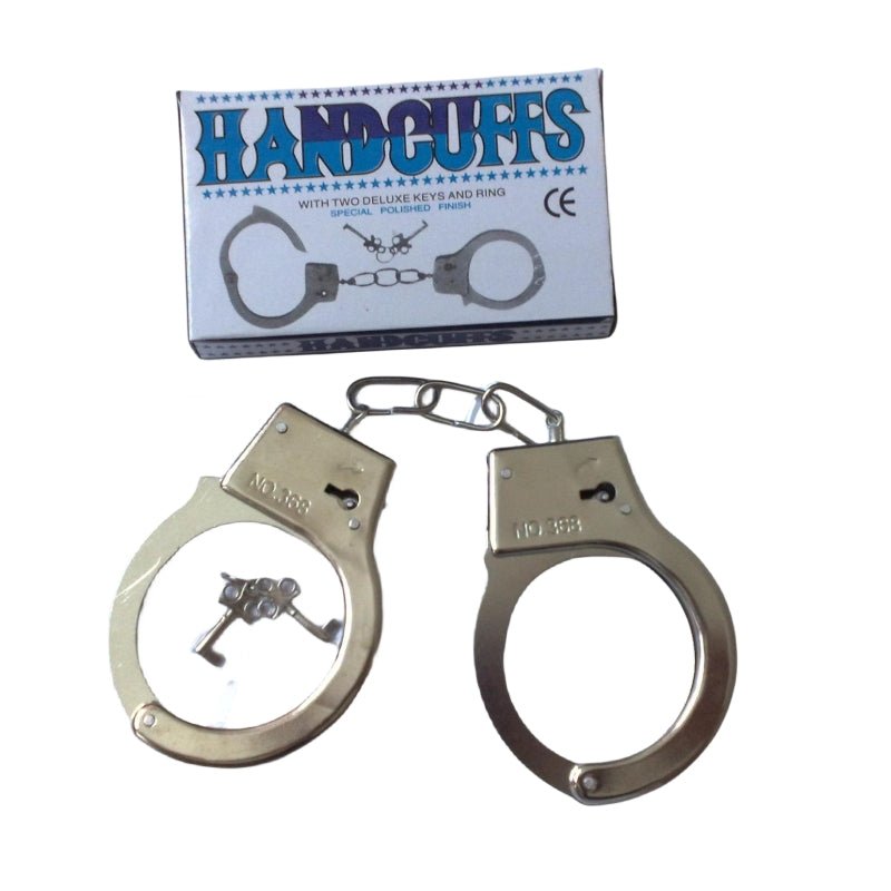 10.5&quot; Metal handcuffs with keys